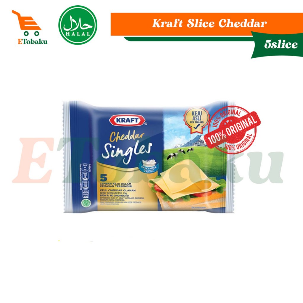 

KEJU KRAFT CHEDDAR SLICE 5 (exp JUNI 2025)