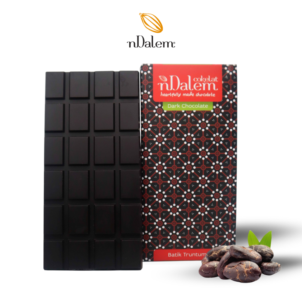 

Cokelat nDalem | Snack Coklat Batang Hitam Original Jogja | Creamy Dark Chocolate Bar 85 gram