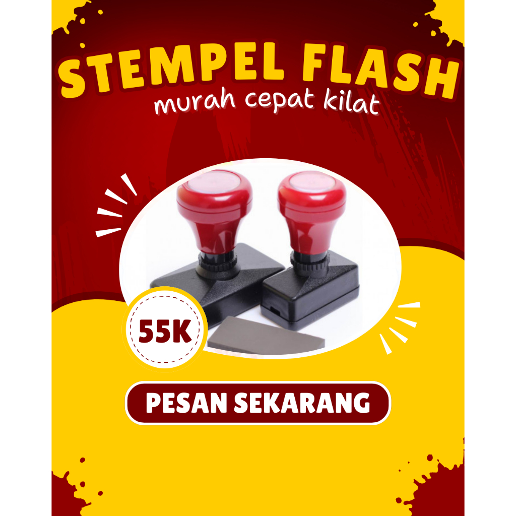 

stempel flash sehari jadi