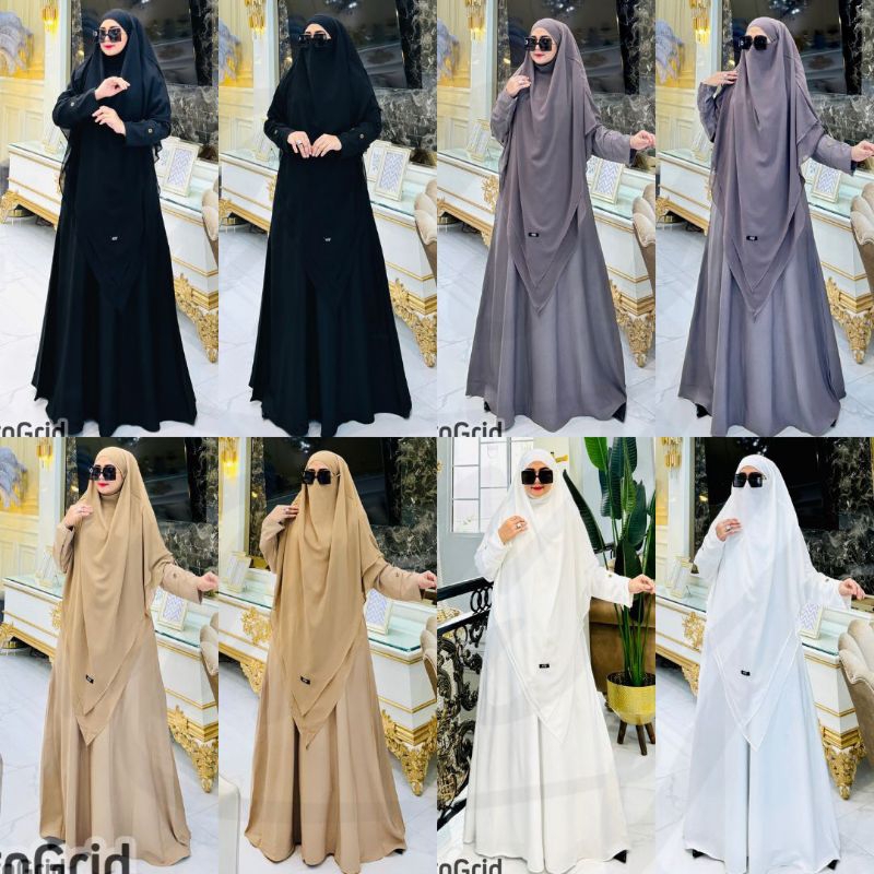 SHALIHA SET SYAR'I UMROH BY ARSY HIJAB