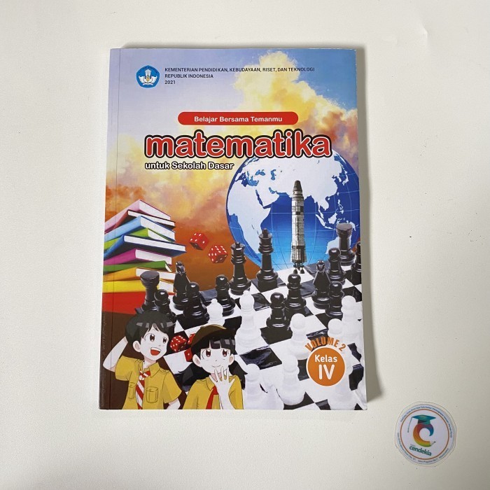 Buku Matematika Belajar Bersama Temanmu SD Kelas 4 Vol 2 Kurikulum Merdeka