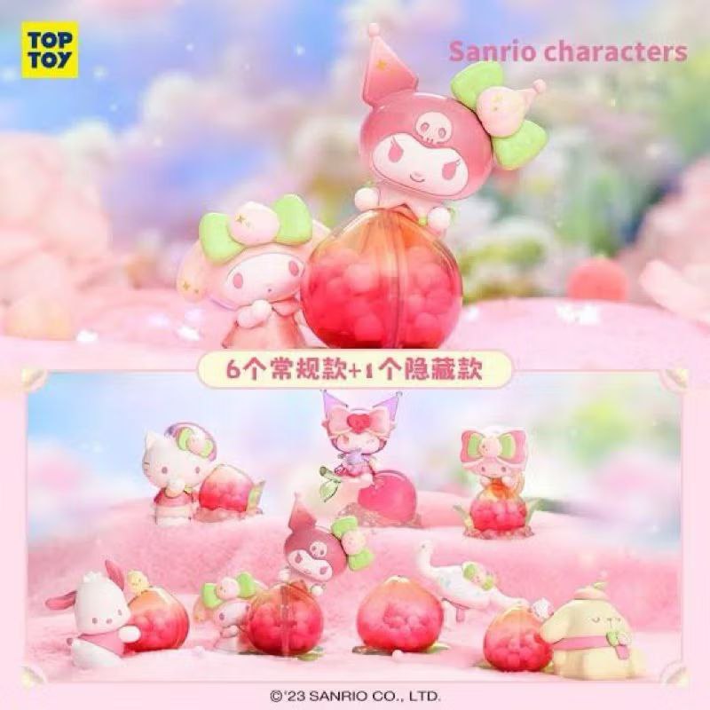 BLINDBOX VITALITY PEACH PARADISE SANRIO ORIGINAL SANRIO LICENSE TOPTOY