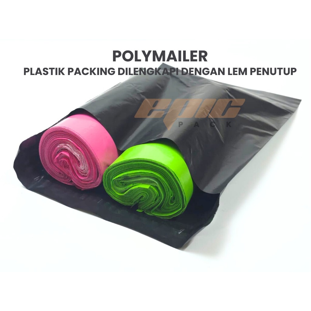 

POLYMAILER 50x75 CM HITAM DAN WARNA