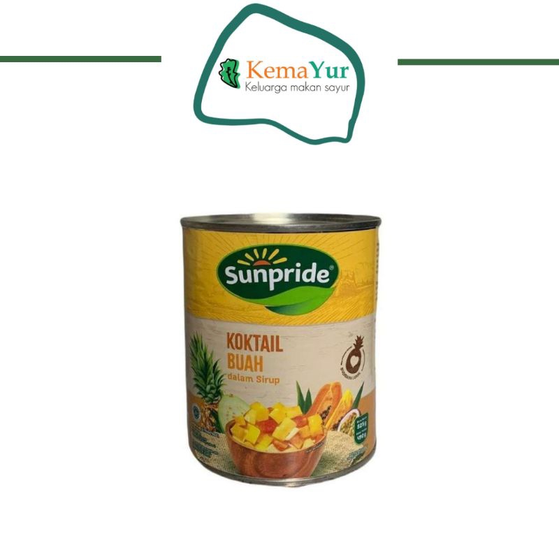 

SUNPRIDE KOKTI COCKTAIL FRUIT BUAH POTONG DALAM KALENG CAN