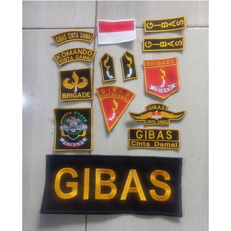 Gibas 1 set Bordir Komputer