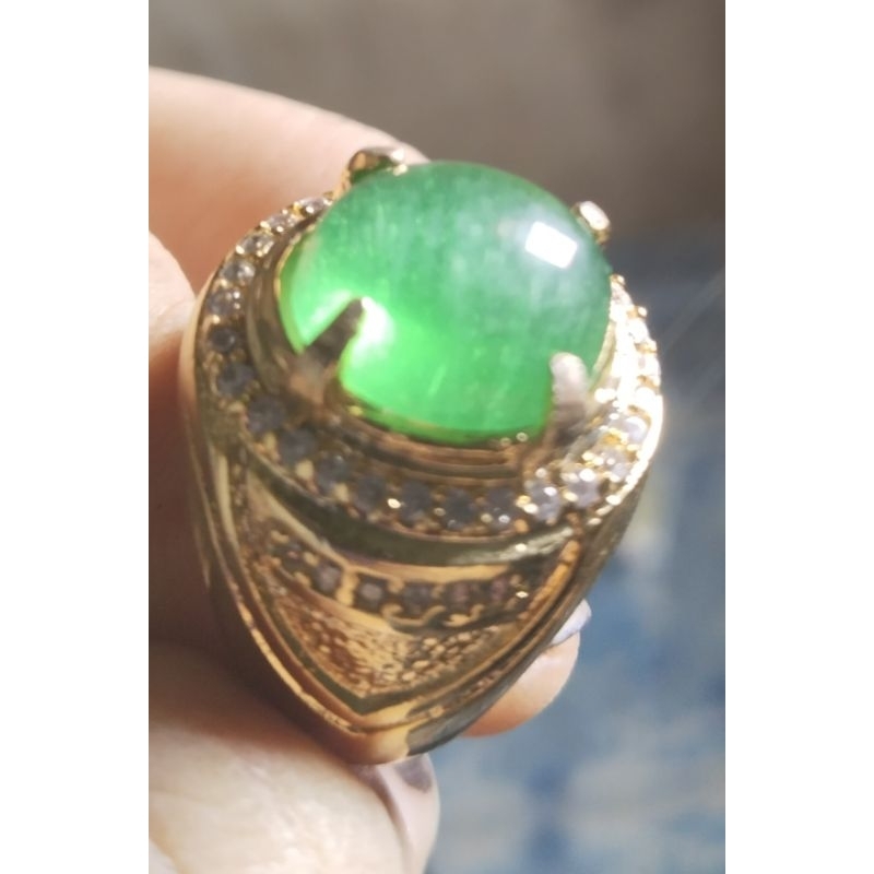 batu akik natural Jamrud kalimantan