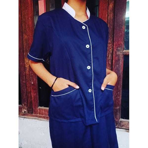 PFF04 BAJU SERAGAM BABY SISTER / BAJU JAGA / NANNY UNIFORM