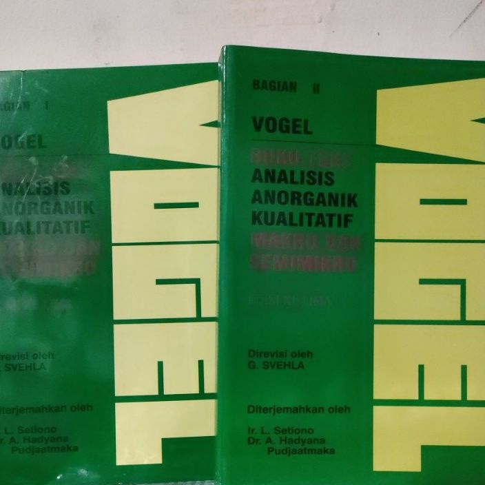 FG2 Vogel buku 1 dan 2 sepaket