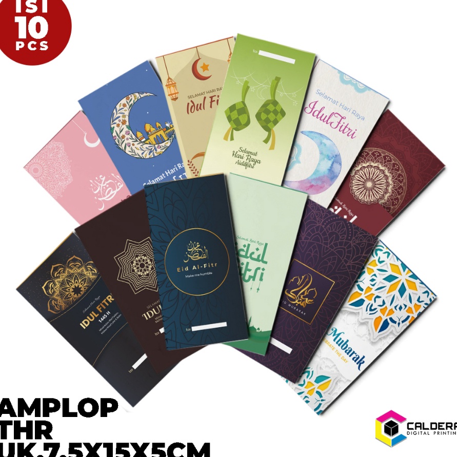 

KP8 Amplop Lebaran isi 1 Pcs Design Elegant Premium Exclusive Amplop THR Limited Edition Caldera Digital Printing