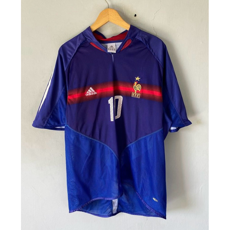 Jersey france 2004 nameset Zidane