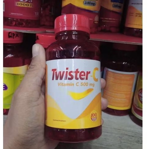 Twister c vitamin c 500mg isi 100