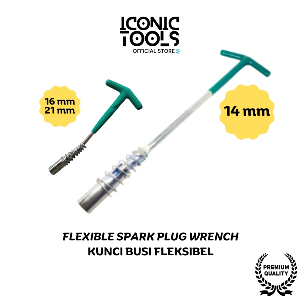 Paling Disukai Kunci Busi Calya Sigra Kunci T 14mm Panjang Fleksibel AMTECH  Beat Vario PCX Mio Aero