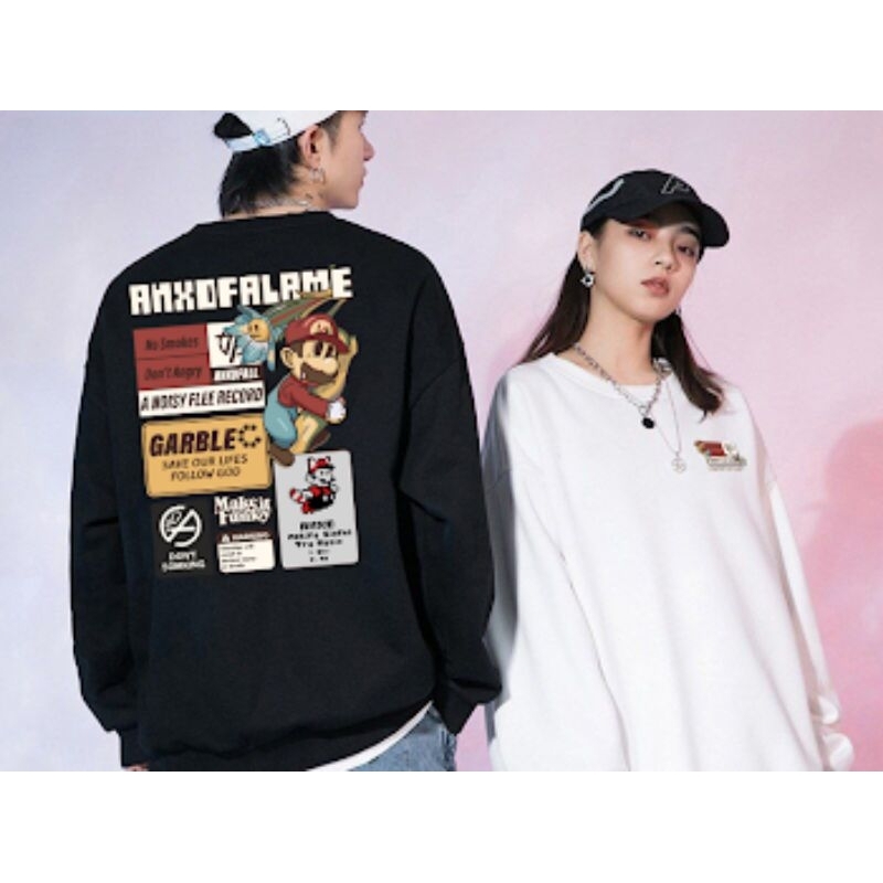 Sweater Pria Sweater Cewek Cowok Kece Sweater Distro Terbaru Sweater Karakter Anime Sweater Pria Ter