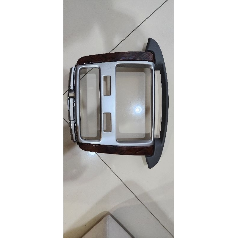 Panel Wood Frame Tengah Dashboard Toyota Kijang Innova V 2014 Ori Kayu