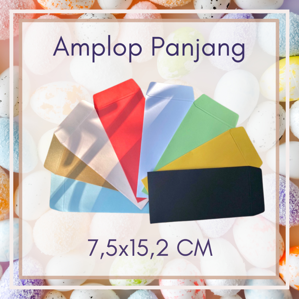 

Amplop Panjang Warna Angpau Warna Amplop Idul Fitri Angpau Lebaran Angpau Imlek Ukuran 7,5x15,2 CM