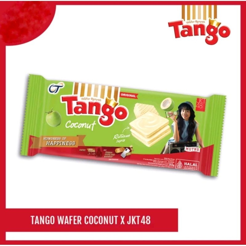 

Tango Wafer Coconut 35gr EXCLUSIVE JKT48