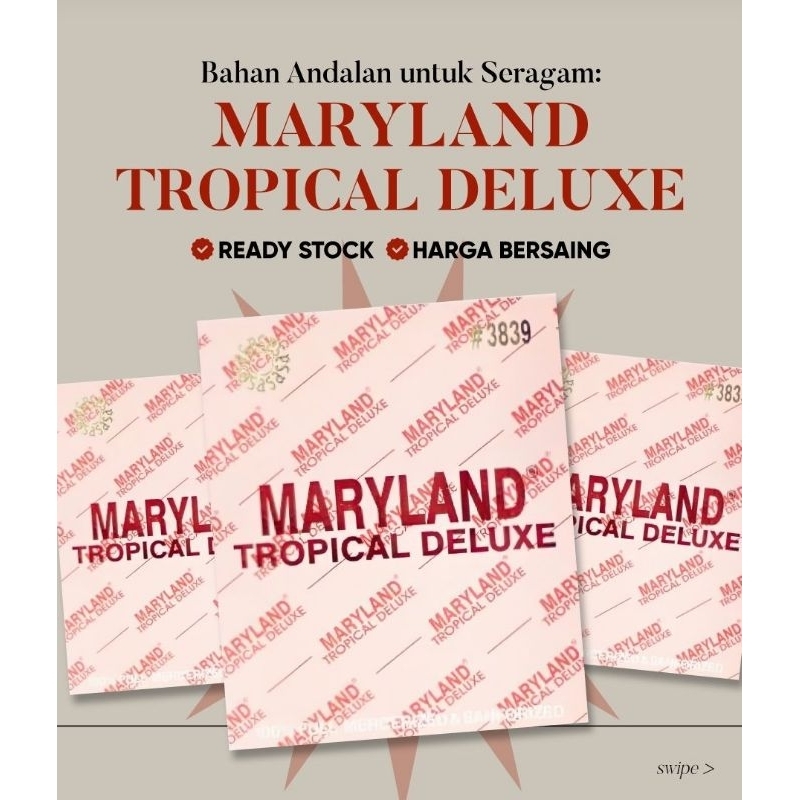 Kain Maryland Tropical Deluxe Original [Premium Grade A] Grosir Dan Ecer