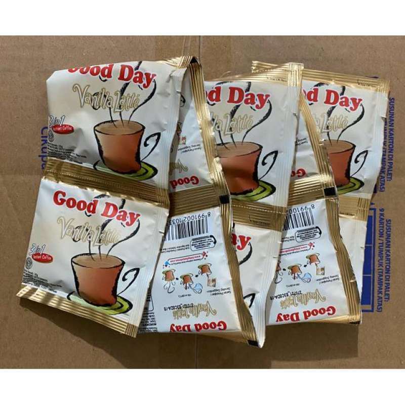 

1 Renceng - Good Day Vanillalate Isi 10 Pcs