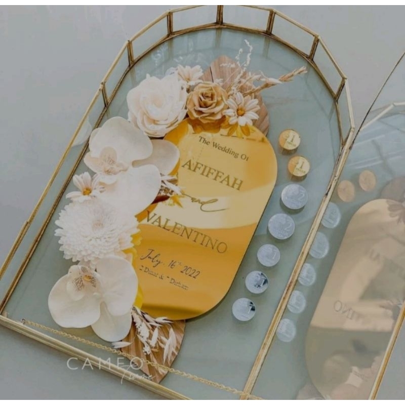 dome frame mahar kaca