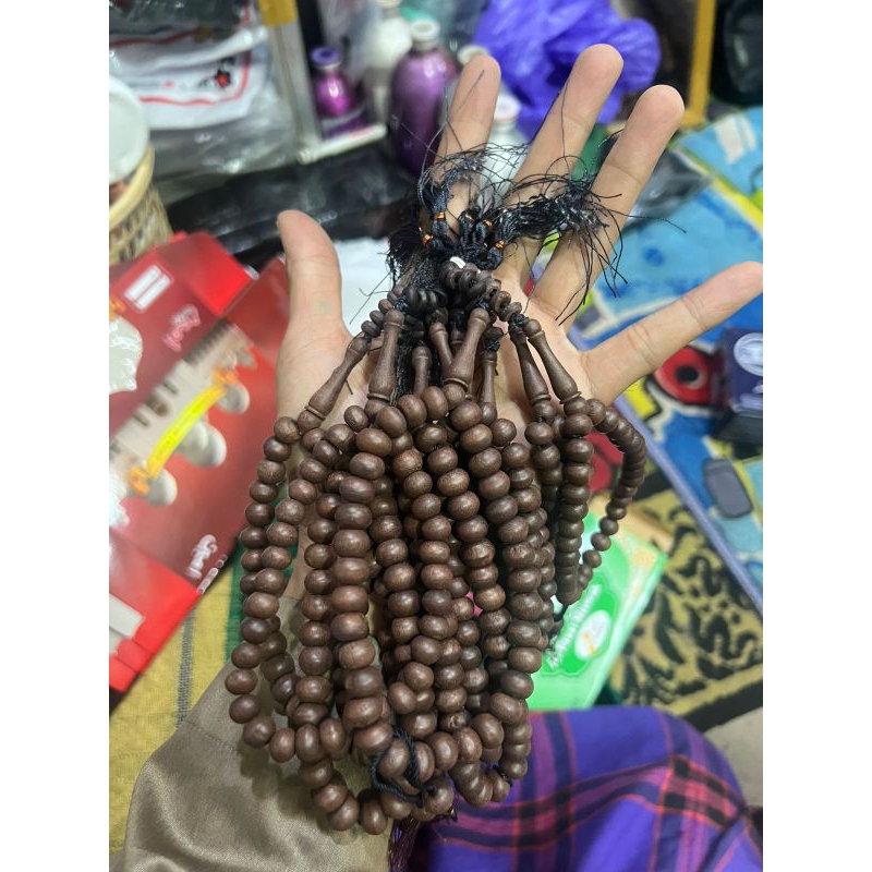 Tasbih kayu stigi 33 butir