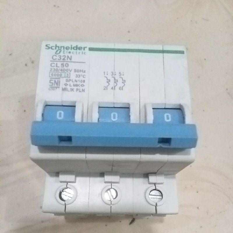 MCB PLN 3pashe 50A 20A 16A