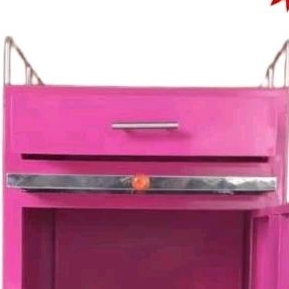 Lemari obat kaca plat besi 1 pintu | Medicine cabinet