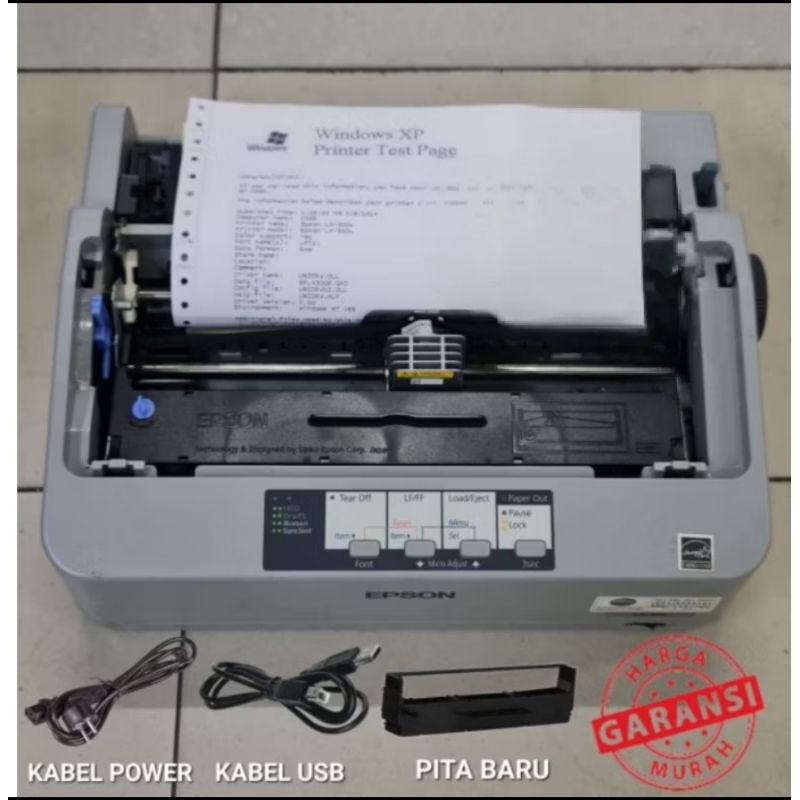 printer epson lx310 dotmatrix second printer lx310 bekas