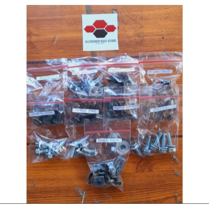 Baut fulset motor yamaha fino karbu - Baut fullset fino