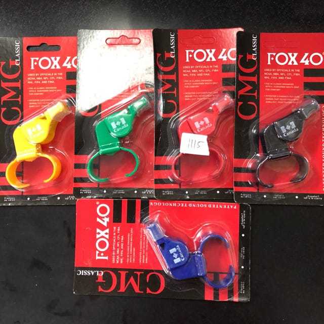 PLUIT WASIT SEPAKBOLA FUTSAL  FOX 40 MODEL JAPIT WHISTLE