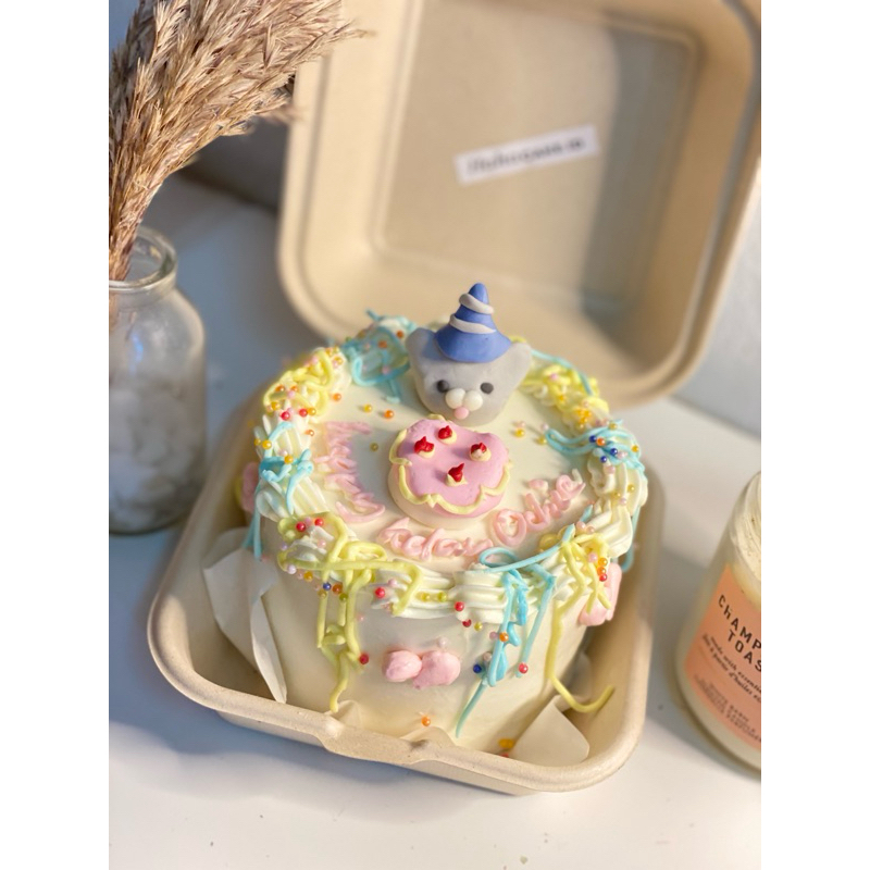 

RB bento cake birthday kue ulang tahun bento d10cm free custom bento cake