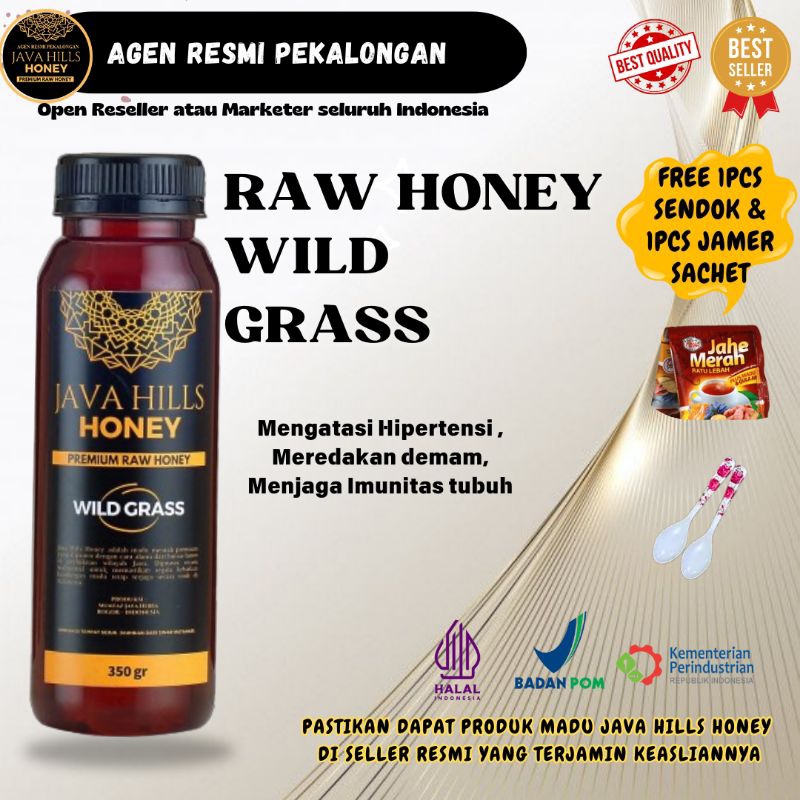 

JAVA HILLS HONEY MADU WILD GRASS PREMIUM RAW HONEY UNTUK HIPERTENSI TULANG KROPOS NYERI SENDI 330GR