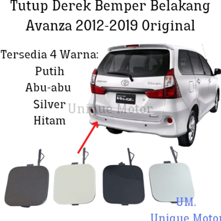 Koleksi Terbaru Tutup Derek Bemper Belakang Avanza 212219 Original