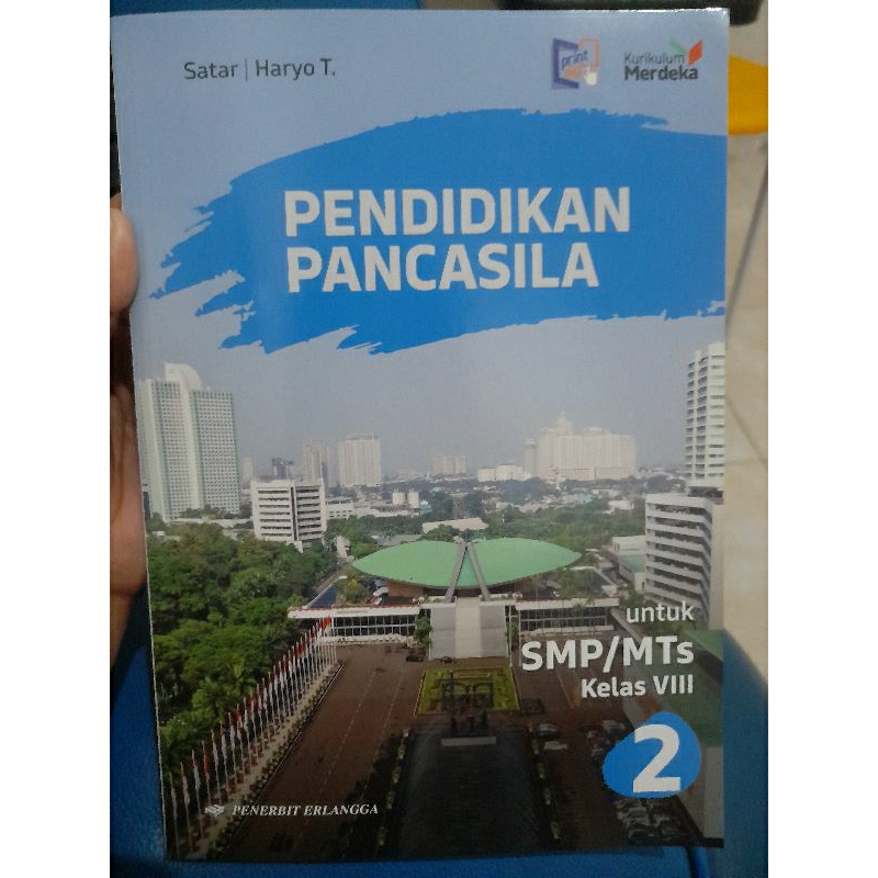 

Buku paket Pendidikan Pancasila kelas 8 Kurikulum Merdeka