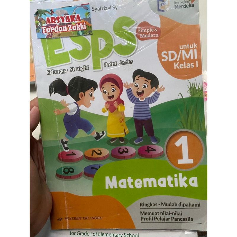 

buku esps matematika jilid 1/preloved buku esps matematika jilid 1/buku esps jilid 1