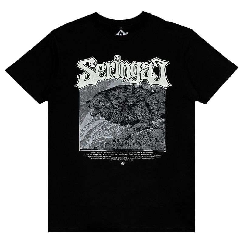 Sugarcave Tshirt SERINGAI - LONE WOLF Official Merchandise