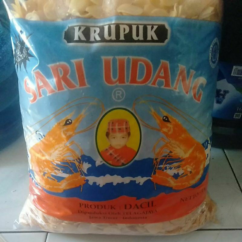 

Krupuk Sari Udang DACIL 1 bal (5 kg)