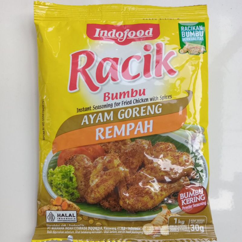 

Bumbu Racik Indofood Ayam Goreng Rempah/Racik Bumbu Kering