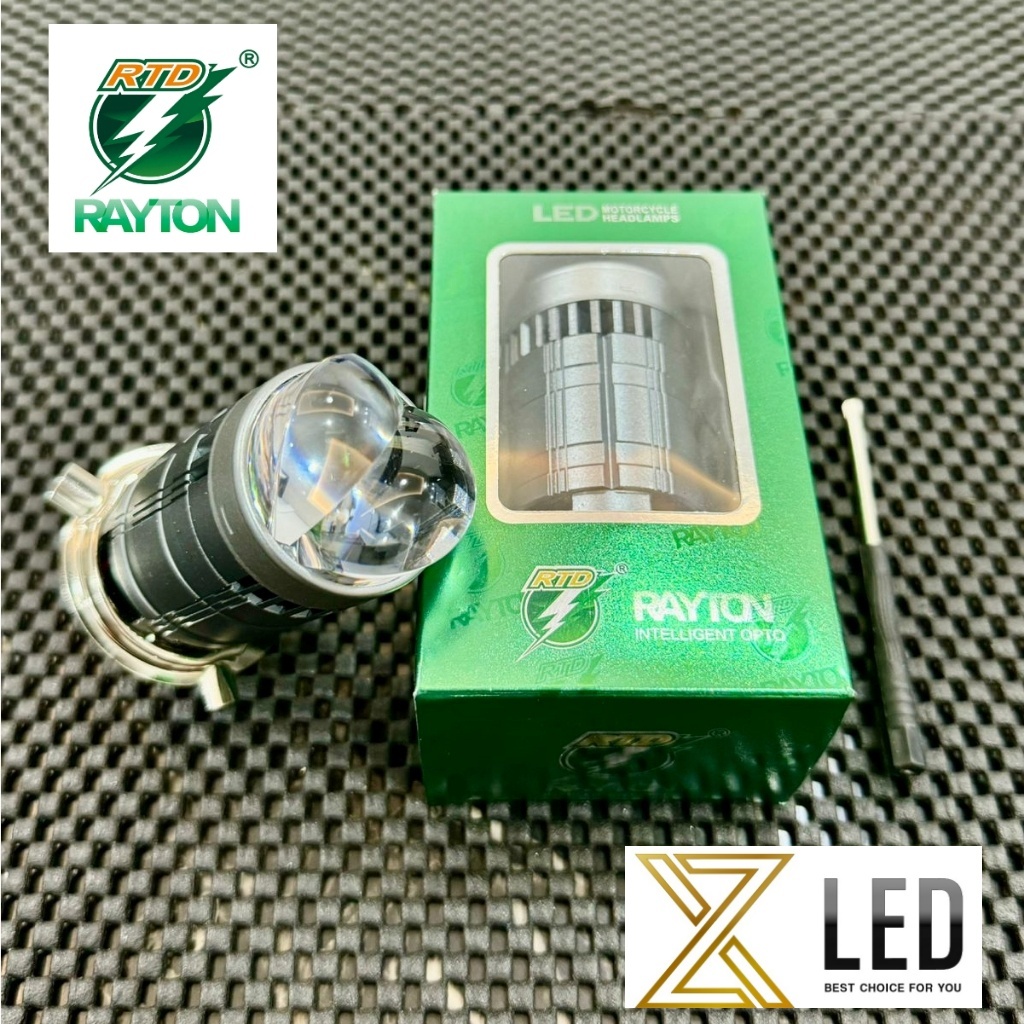 LAMPU UTAMA MINI PROJIE H4 ORIGINAL RTD M01F SG KIPAS PENDINGIN MOTOR MOBIL H4 RTD RAYTON