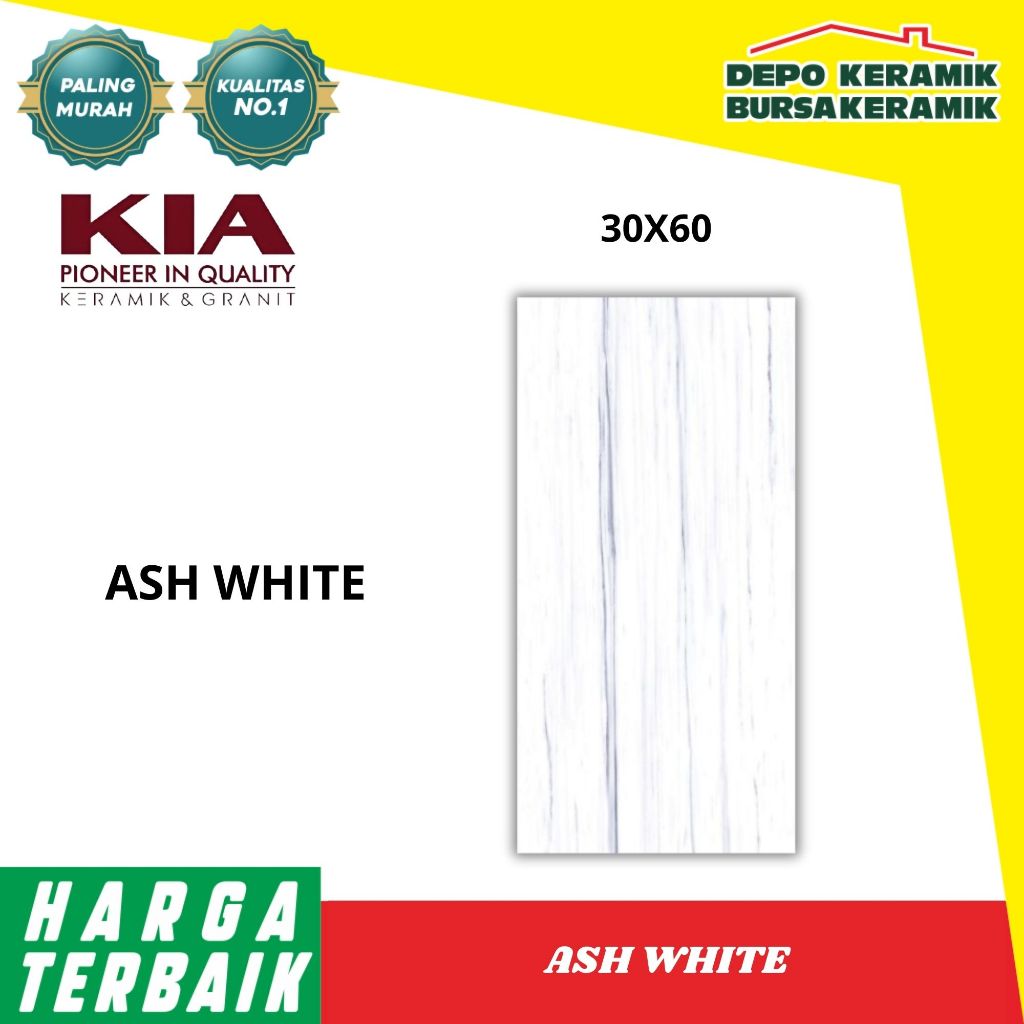 KIA R/T 30X60 ASH WHITE G1
