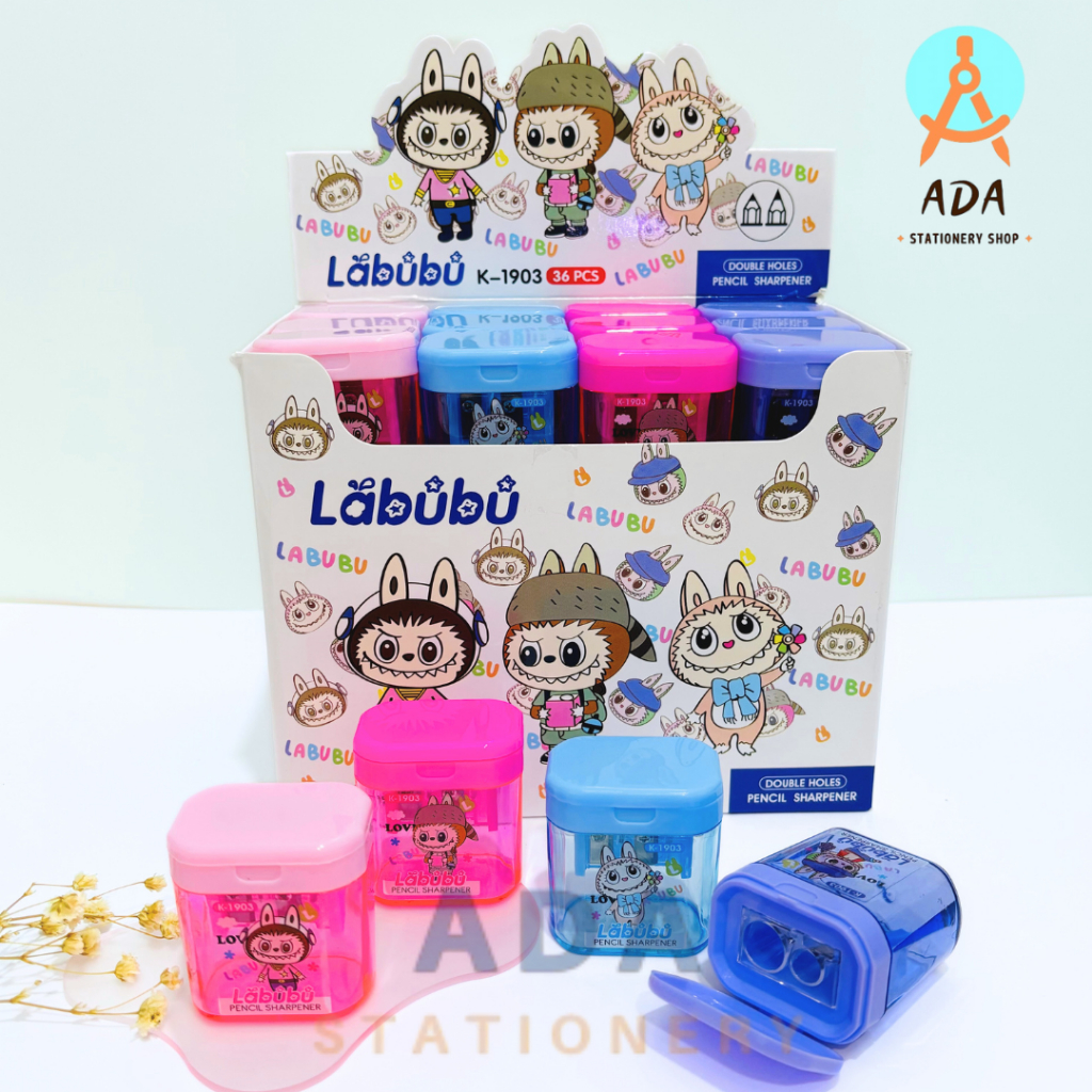 

(1pc) RAUTAN LABUBU K-1903 (2LUBANG) / LABUBU SHARPENER/RAUTAN PENSIL/POP MART