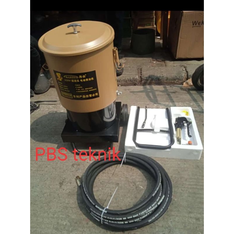 Electric Grease pump 15 liter pompa pelumas listrik 15L 220V