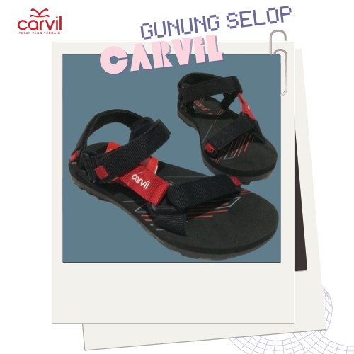 SANDAL CARVIL GUNUNG SELOP/SANDAL COWO/SANDAL KARET TERBARU/SANDAL KEREN