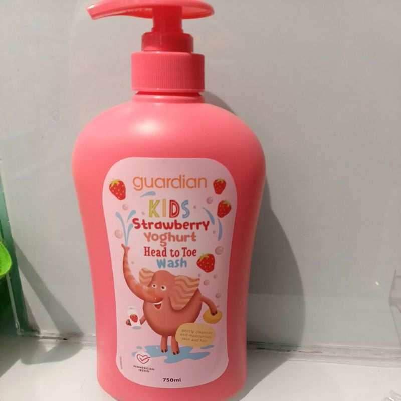 Guardian kids care / sabun mandi cair anak sekaligus shampo isi 750ml p0lisi