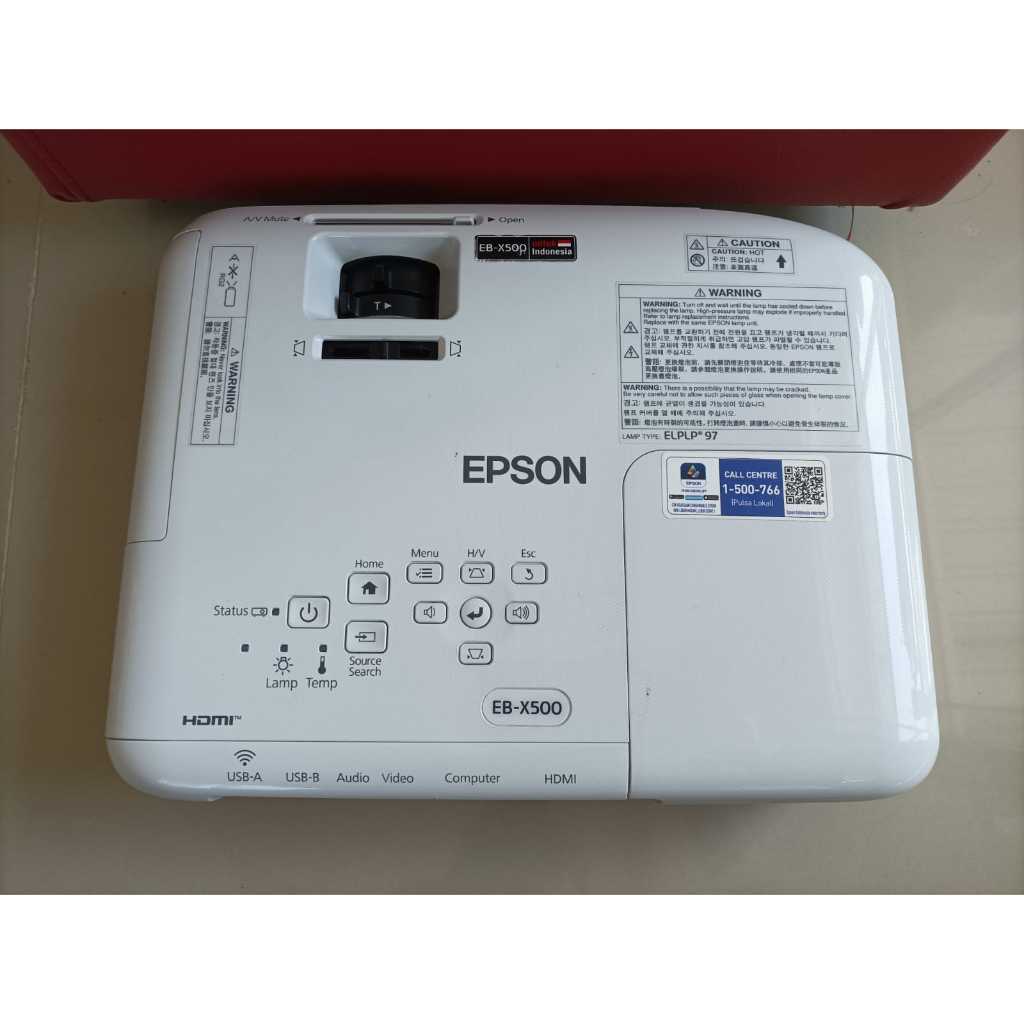 PROYEKTOR SECOND SEGEL EPSON EB X500