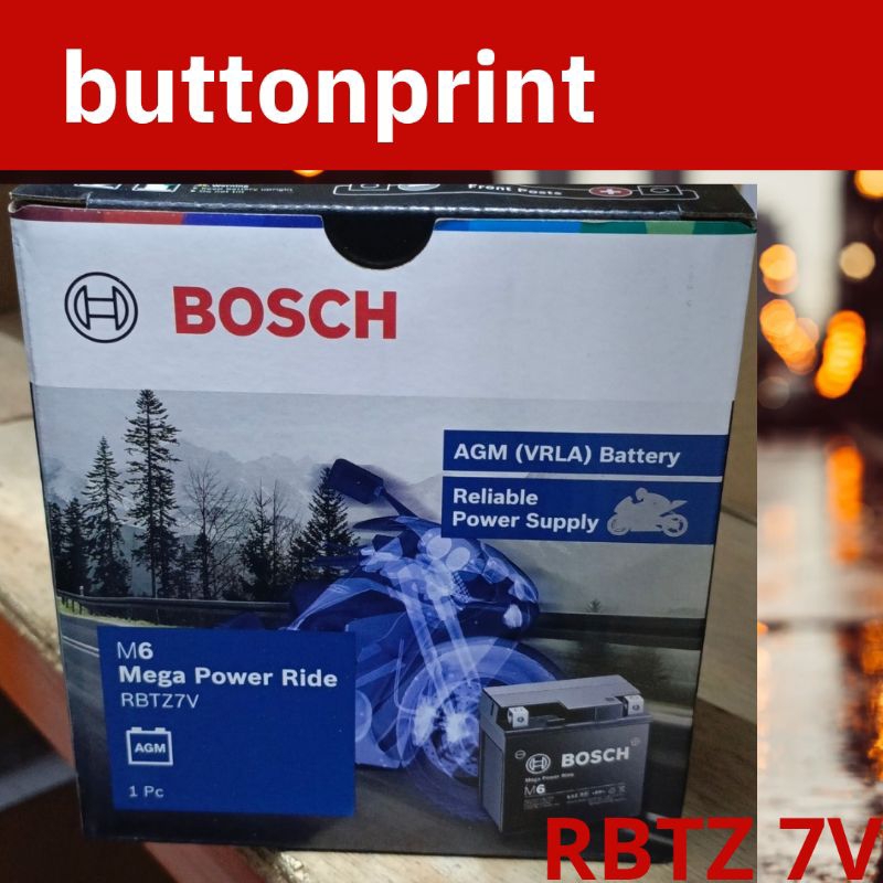 AKI KERING MOTOR YAMAHA N-MAX ORIGINAL BOSCH 12V 6,5Ah