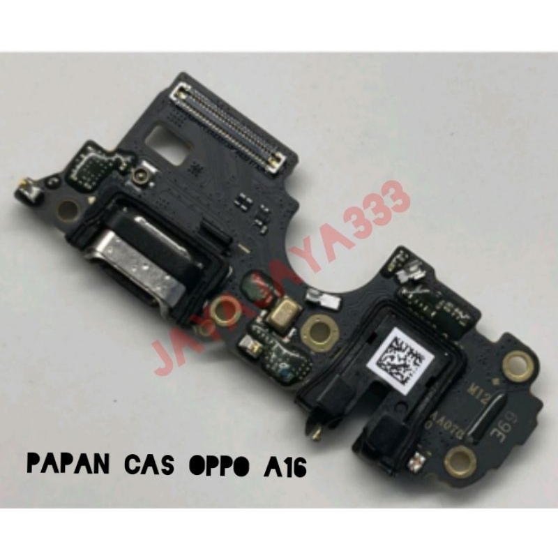 Papan cas oppo a16 ORI charger konektor original Oppo a16 full IC