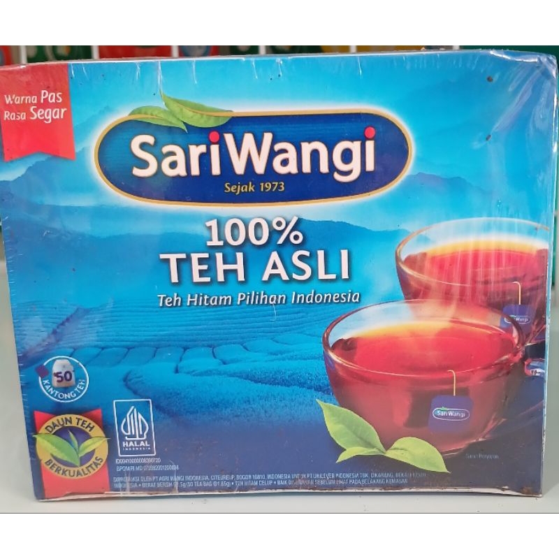 

Sariwangi teh asli 50kantong