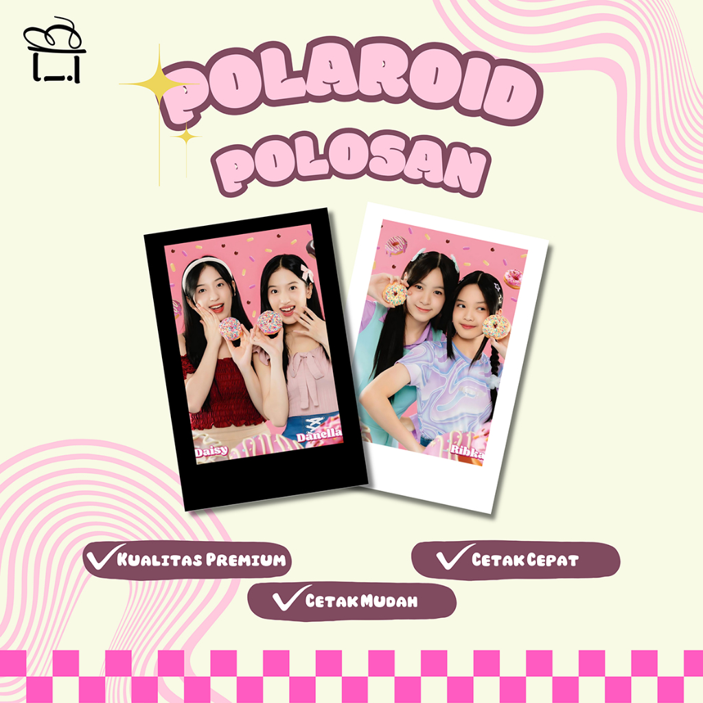 [COD] CETAK FOTO POLAROID / CETAK CAPAT TANPA PO / FOTO POLAROID / POLAROID POLOS / POLAROID CUTE / 