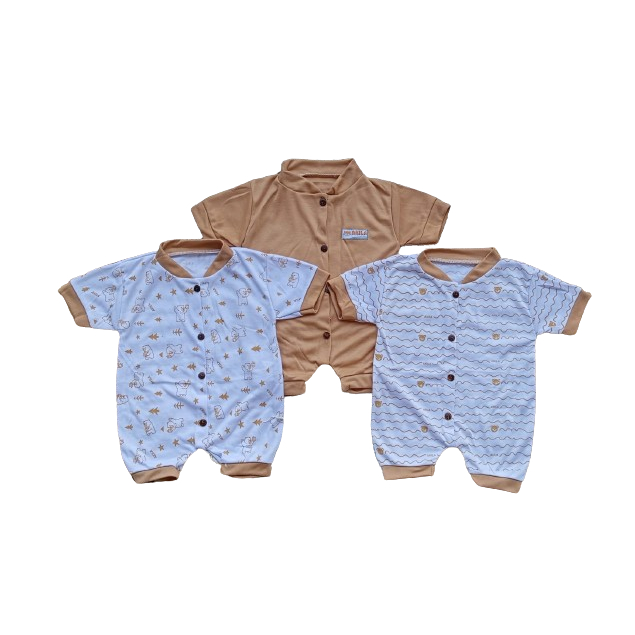 JUMPER YOBO BY BABYU | BAJU NEWBORN, ONESIE, ROMPER, BODYSUIT BAYI