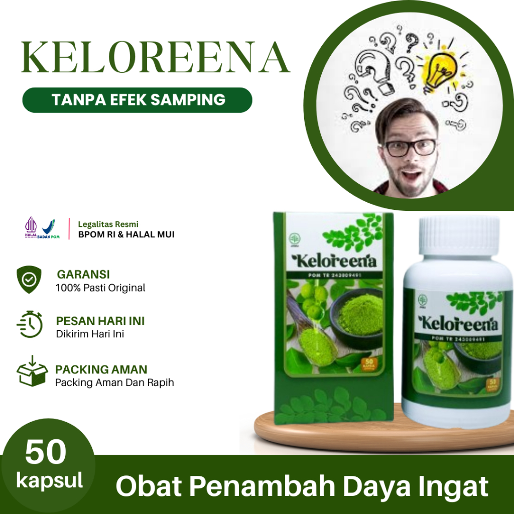Obat Penambah Daya Ingat, Pelupa, Penurun Daya Ingat, Cegah Pikun, Otak Lemot, Hilang Ingatan, Depre